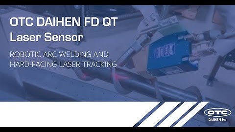Laser tracking for robotic arc welding and hard-facing on spiral flightsare using FDQT laser sensor