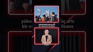 Üniversitede 3 Yılda Mezuniyet Dönemi Başlıyor