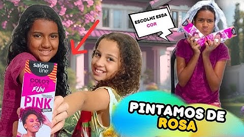*PINTAMOS NOSSO CABELO Igual da EMILLY VICK* TAVA TODO MUNDO ESPERANDO O RESULTADO