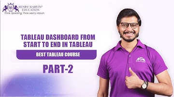 Tableau Dashboard from Start to End (Part 2)| HR Dashboard | Beginner to Pro| Henry Harvin Education