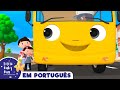 10 pequenos ônibus | Canções para crianças | Little Baby Bum em Português