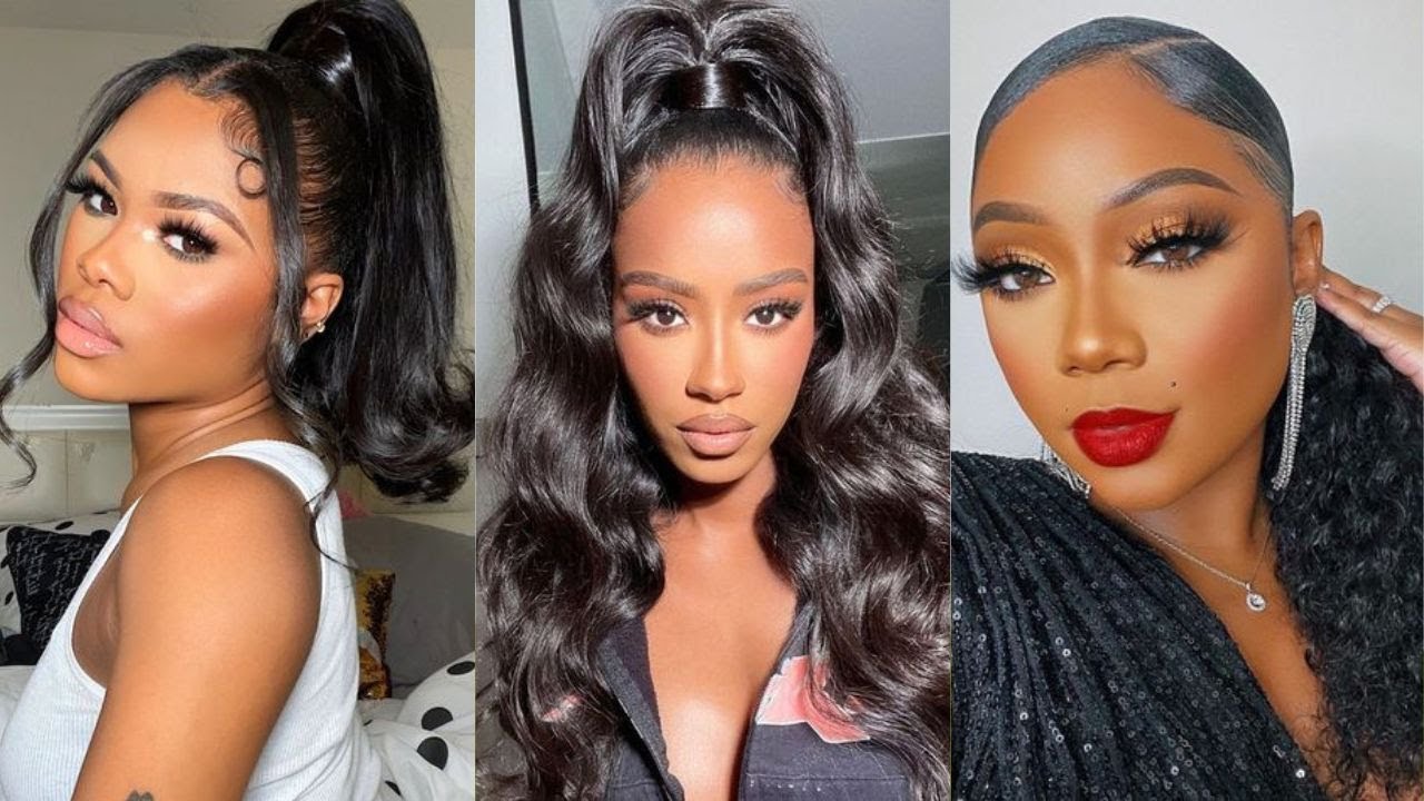 15 Ponytail Updo Hairstyles For Black Women - HeyCurls