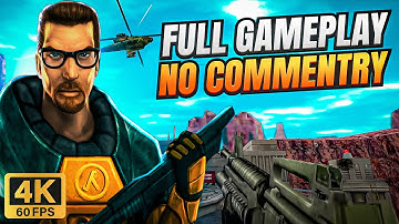 Half-Life: Complete 4K 60FPS Walkthrough (No Commentary)