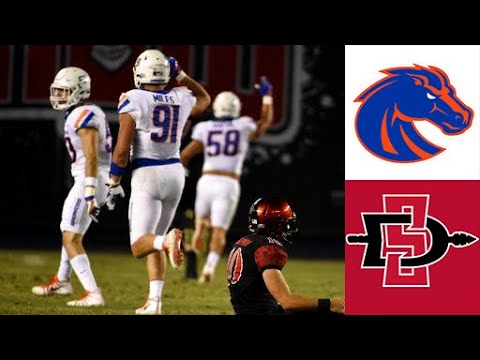 Boise State vs San Diego State 2017 Highlights