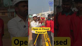 Open vs Closed Traverse | Leica Prism Quick Guide #surveying #civilengineering #totalstation