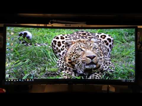 AOC C3583FQ 35" curved 2560x1080 144Hz monitor review - By TotallydubbedHD