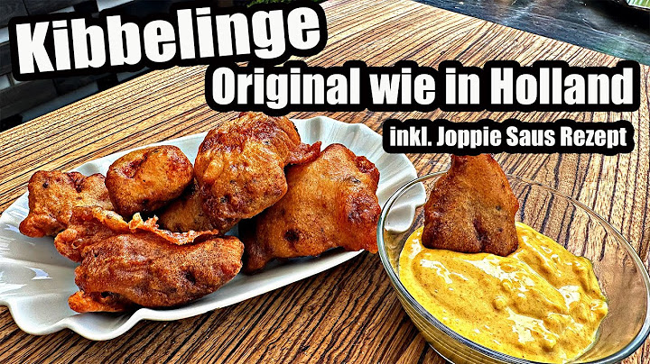 Kibbelinge mit Joppi Saus  Original wie in Holland | The BBQ BEAR