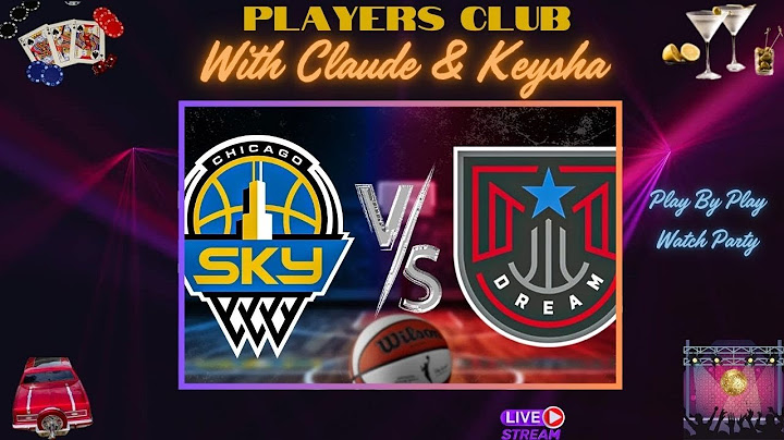 🎙️ The Players Club LIVE: Sky vs Dream | Pregame + Play-by-Play & Reactions (1PM CST)