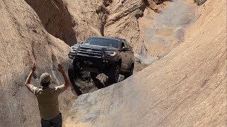 2017 Toyota Tacoma going up Hells Gate