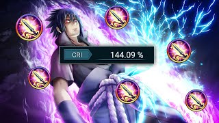 NxB NV: 144.09% CRI Sasuke (The Final Showdown) With New Tools Attack Mission Gameplay. screenshot 5
