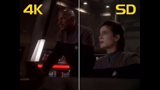 Ds9 Remastered With Machine Learning? 4K Comparison Trailer