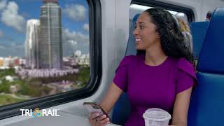 Tri-Rail will now offer Express Train Service to Downtown Miami with fewer stops starting July 1! 🚆