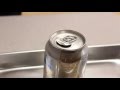 LOUD!  Opening a Pop (Soda) Can with a Sharpie