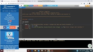 Program Menghitung luas persegi panjang dengan bahasa c