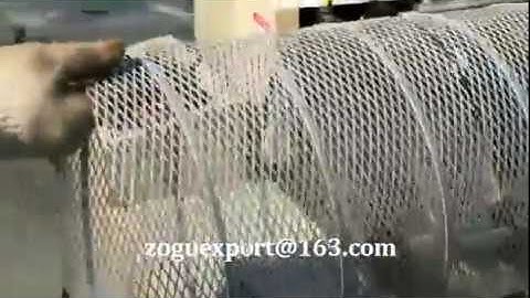 filter tube making machine, use for make spiral expanded filter core
