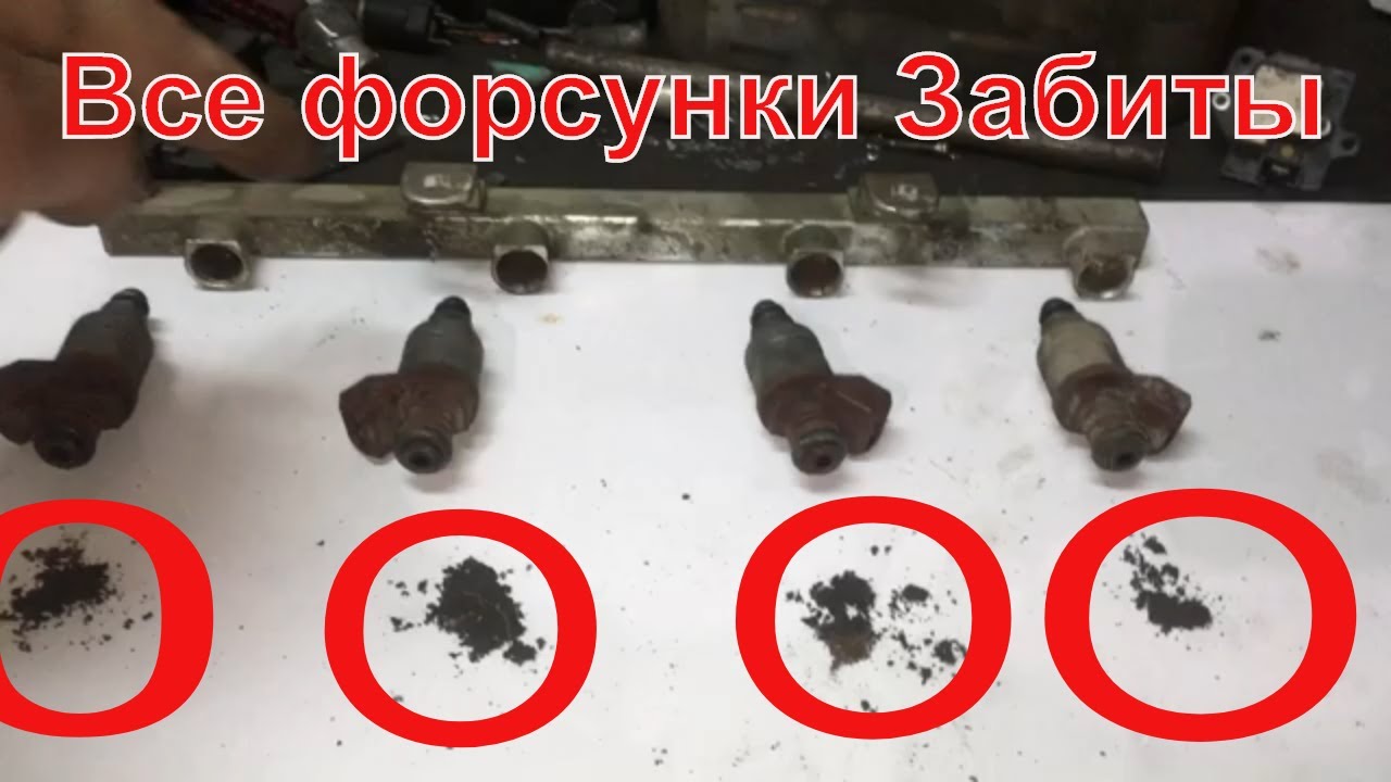 Антифриз во всех цилиндрах