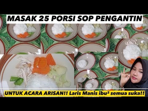 Resep Sop Ayam Untuk 50 Porsi