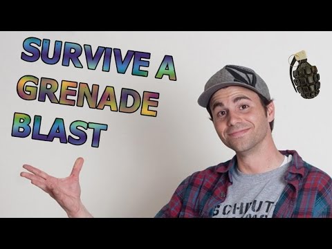 How to Survive a Grenade Blast (GONE WRONG!!!)