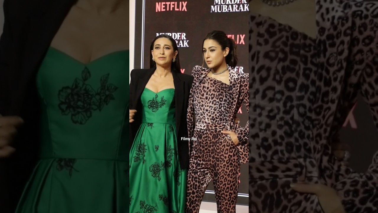 Murder Mubarak, Trailer Launch, Karisma Kapoor, Sara Ali Khan, Filmy Rai
