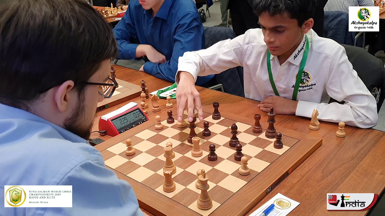 MVL Beats Sarin In Speed Chess Opening Match 