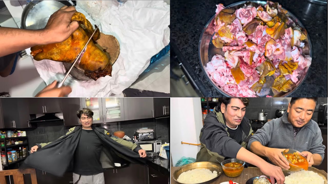 जे गर्छ गजबकै गर्छ हाम्रो Gurung Sirले,office बाट आउदा खसीको head गर्दन सहित बोकेर आएछ। लखने दाजु ❤️