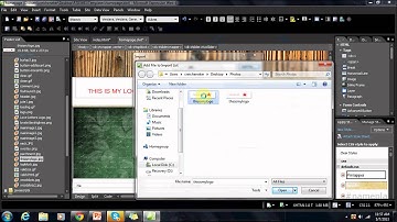 How To Upload Images and Make Them Transparent (Microsoft Expression Web)
