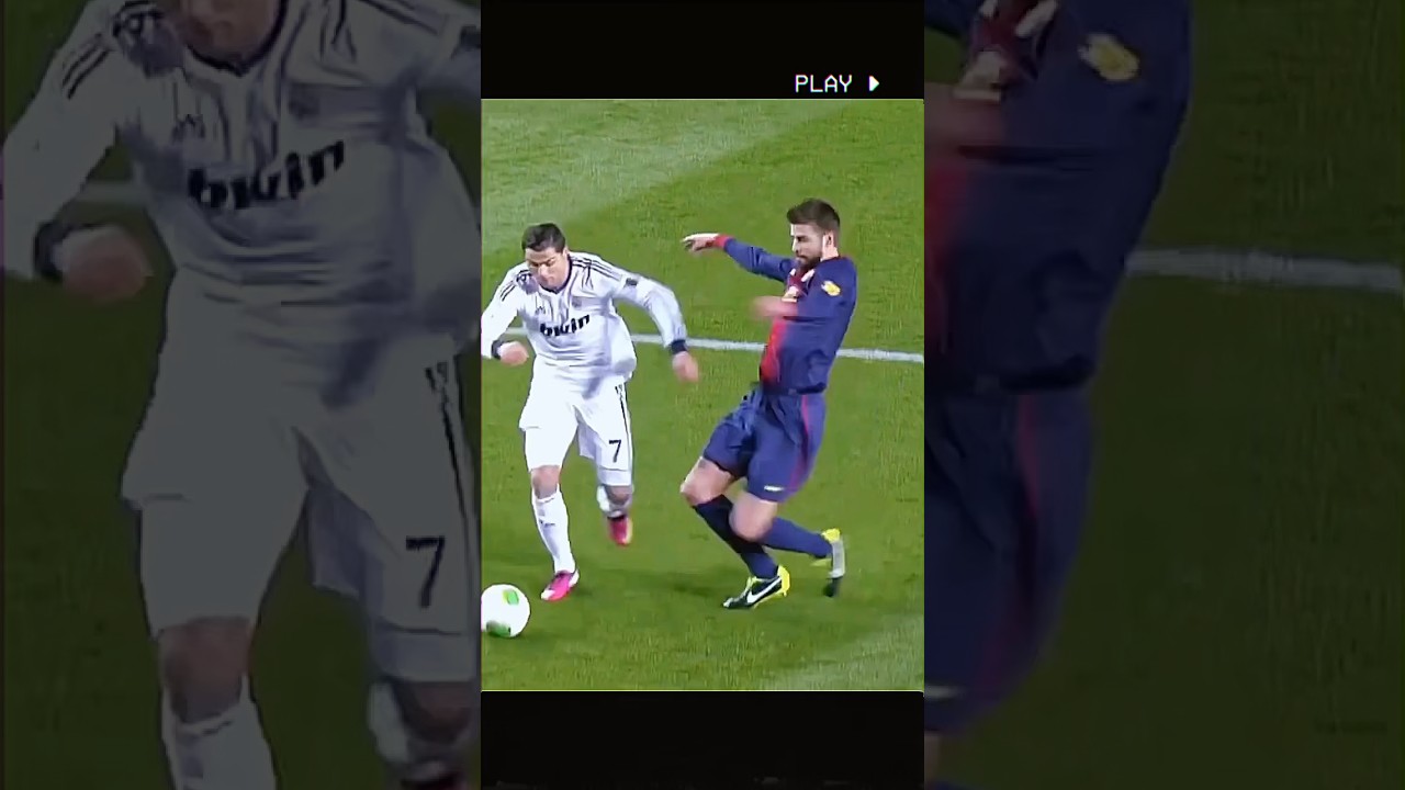 Ronaldo vs Pique 😂 