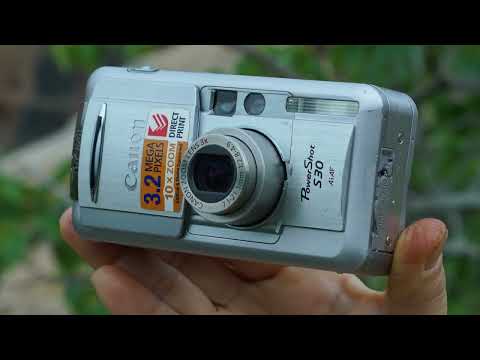 Video Shop máy ảnh giá rẻ, Vintage - Canon Powershot S30 - youtube