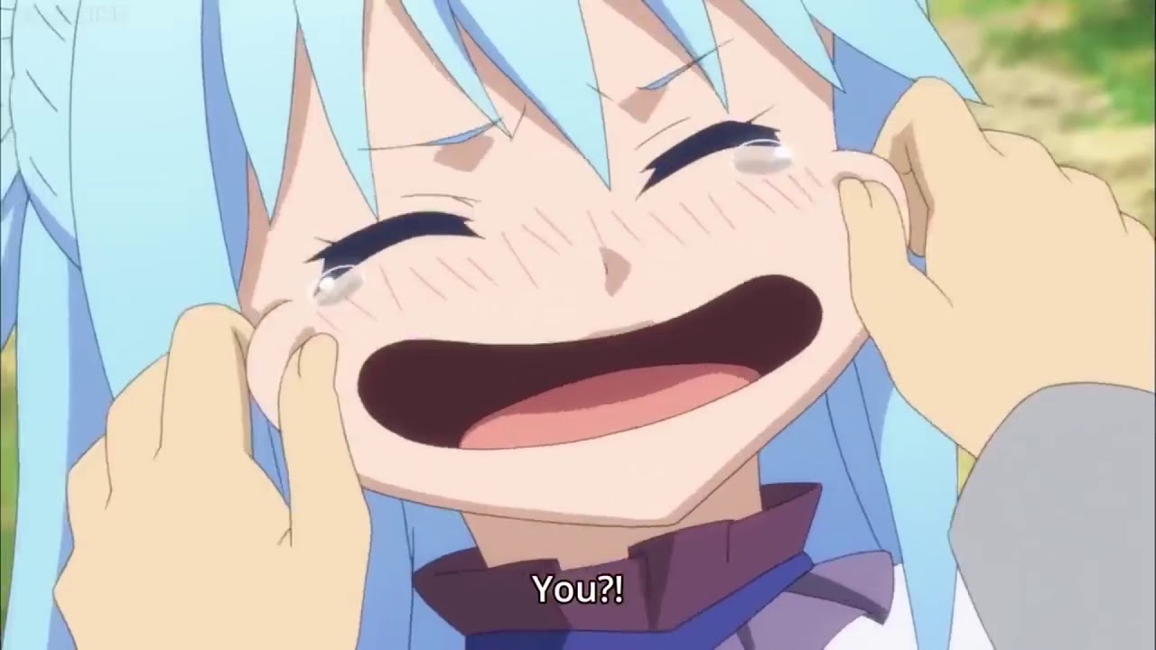 Crunchyroll.pt - Tadinha da Aqua ;3; 💙 (Konosuba)