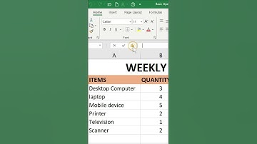 How to Activate and Use the INSERT Function in Excel