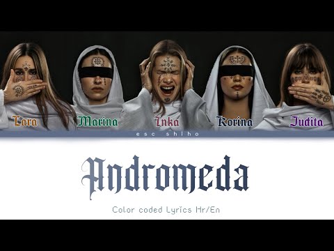 LELEK - 'Andromeda' (CROATIA EUROVISION 2026) (Color Coded Lyrics)