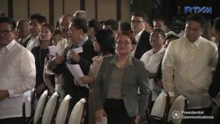 Mass Oath-taking of Presidential Appointees 8/15/2016