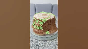 Tree Stump #cake Communion #baking #shorts #ytshorts #fondant #moody #isang
