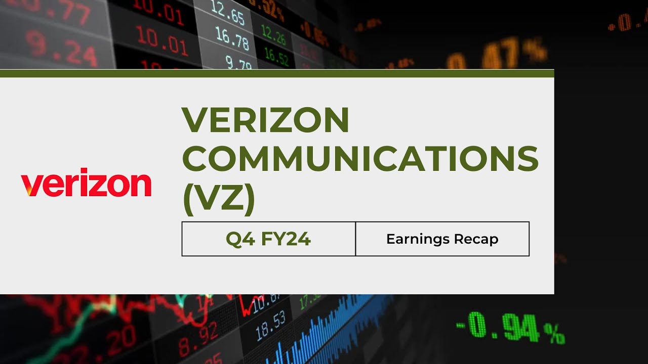 Verizon Communications (VZ) Q4 FY24 Earnings Recap | Revenue Beats, Subscriber Growth, & AI Plans
