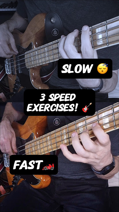 3 Speed Exercises Every Bassist Needs