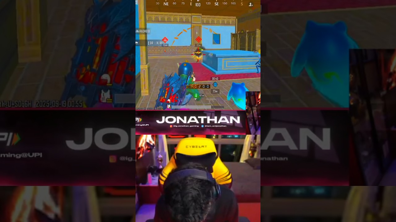 JONATHAN GAMING FASTEST 1V4 CLUTCH 😱