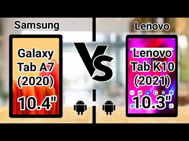 GALAXY TAB A7 VS LENOVO TAB K10 | Which One is Better?