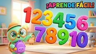 Aprende a Contar del 1 al 10 🔢 Números para Niños
