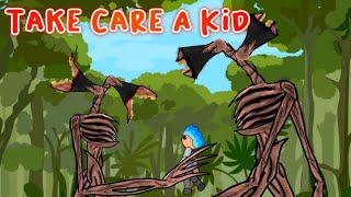 Siren Head Always Take Care A Kid  Trevor Henderson Animations