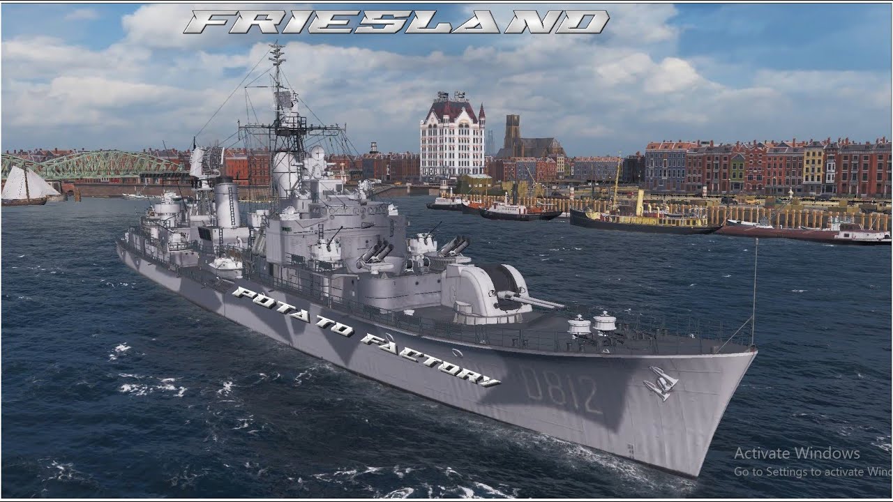 World of Warships FRIESLAND YouTube