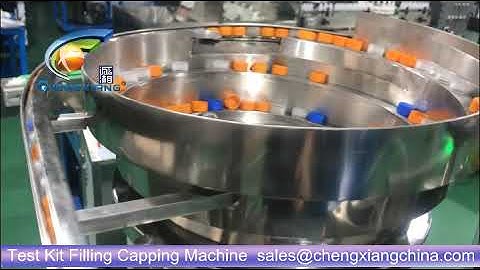 CX-GFT Test Kit filing capping machine,plastic vial filling capping machine