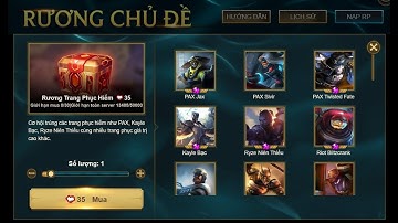 [LMHT] Review Chơi Lớn - Mở Full 30 Rương Trang Phục Hiếm + Rương Hot Tháng 2 Và Cái Kết... :3 =))))