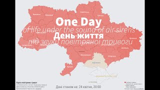 One day of life under the sound of Air Sirens in Ukraine | Easter, April 24, 2022
