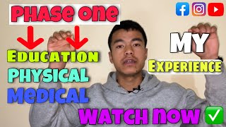 Phase one selection in detail of British army &GCSPF#srmpvlog #britisharmy #intake2026