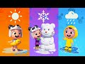 Weather and Clothes song - Dress up for the season song #appMink Kids Song &amp; Nursery Rhymes