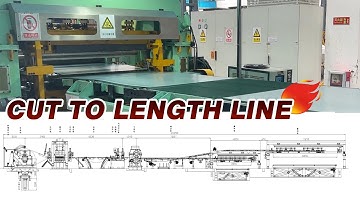 What Is High Speed Cut To Length Line? KINGREAL Fly Shearing Cut To Length Production Line