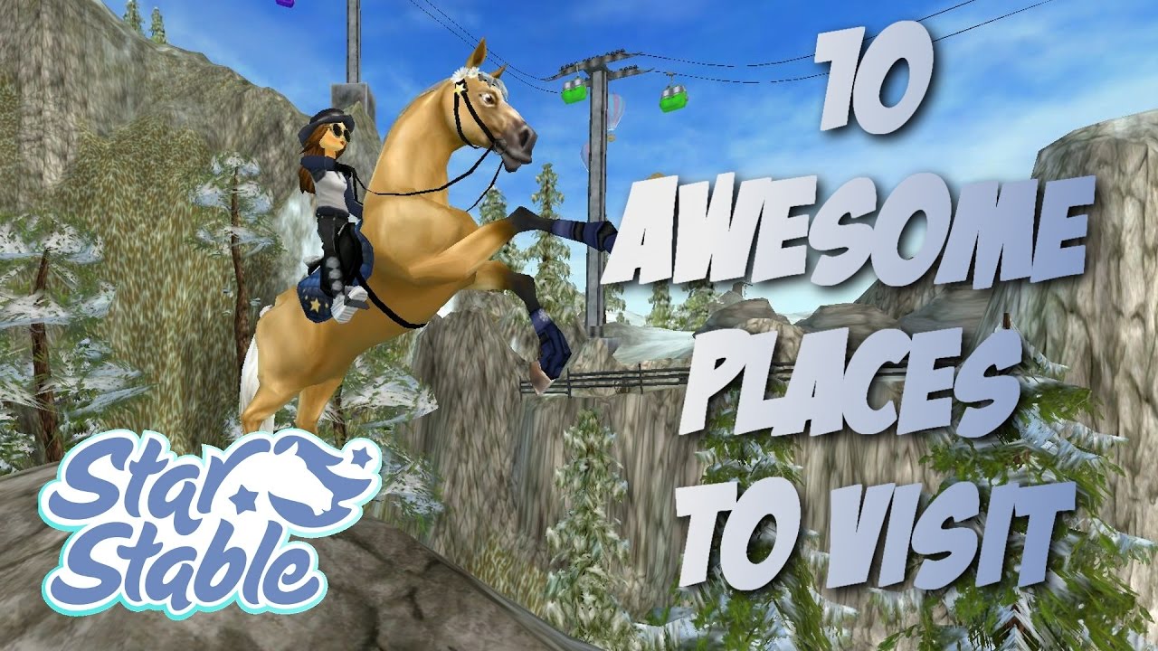 10 Awesome Places To Visit Star Stable Online Youtube