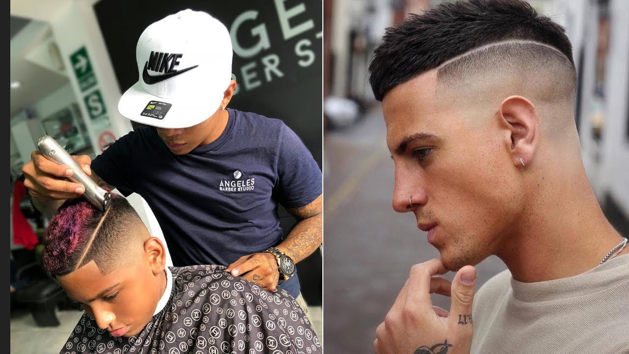 NOVOS CORTES MASCULINOS PARA JOVENS 2019/WESTER BARBER - YouTube