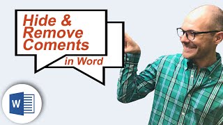 How to REMOVE and HIDE comments in Word (w/ Shortcuts)