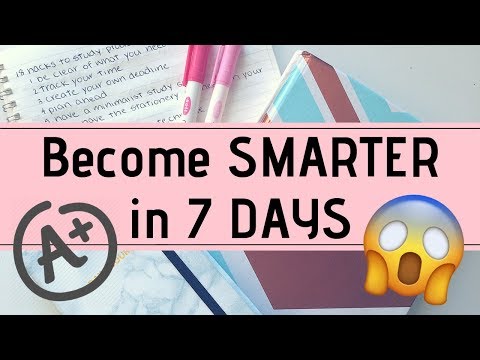 16 HACKS to Become SMARTER in 7 DAYS | StudyWithKiki